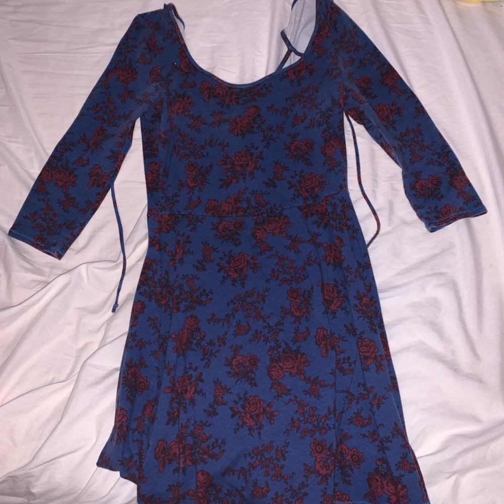 Navy blue dress